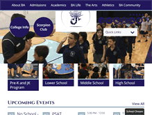 Tablet Screenshot of brandon-academy.com